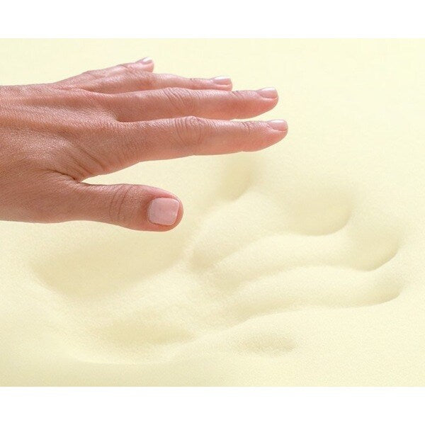 Matelas pneumatique Airtek pleine grandeur à dessus floqué avec surmatelas en mousse à mémoire de forme de 2,5 cm