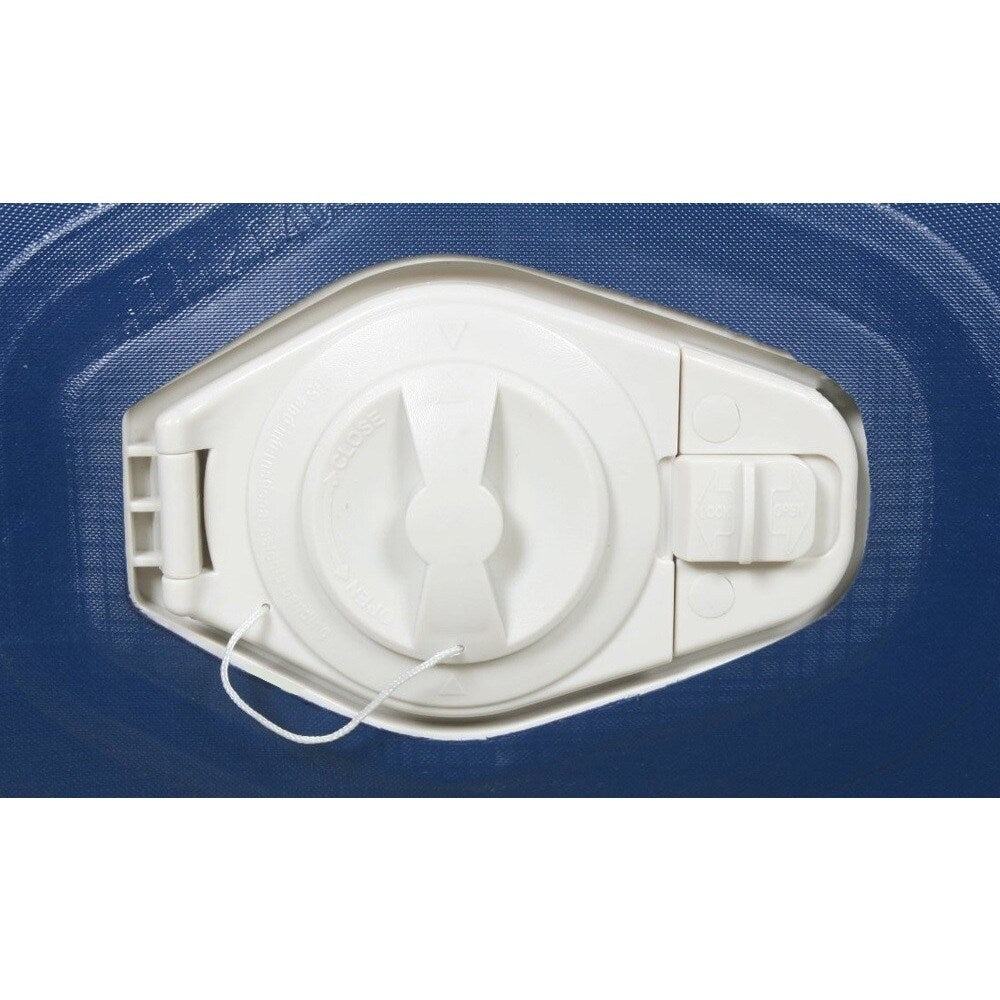 Matelas pneumatique Airtek pleine grandeur à dessus floqué avec surmatelas en mousse à mémoire de forme de 2,5 cm