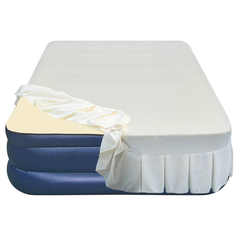 Matelas pneumatique Airtek Foundation Series Queen avec surmatelas en mousse à mémoire de forme