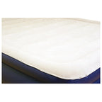 Matelas pneumatique Airtek pleine grandeur avec dessus floqué et surmatelas en mousse à mémoire de forme de 2,5 cm et drap-housse