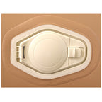 Matelas pneumatique Airtek surélevé en mousse à mémoire de forme de 22 pouces, format Queen, avec housse en drap à jupe