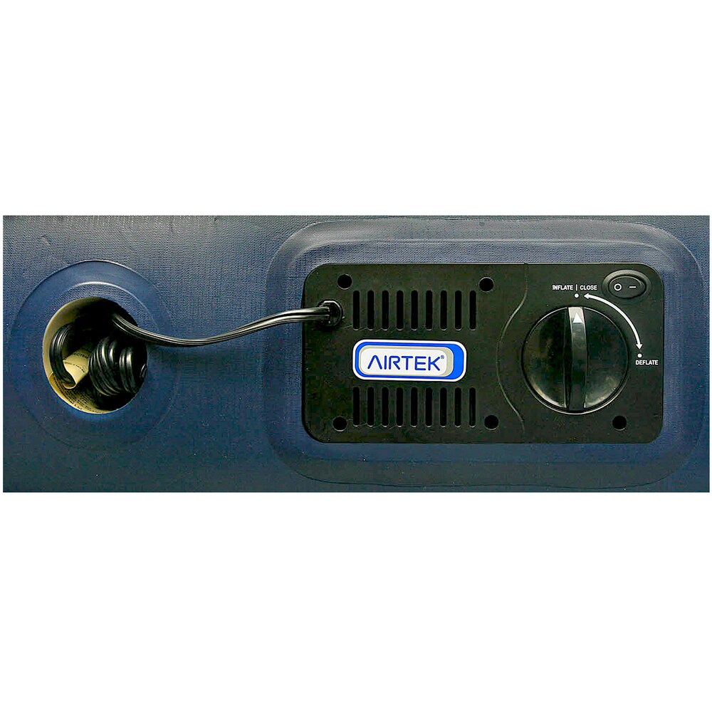 Matelas pneumatique surélevé Airtek double avec pompe intégrée