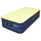 Matelas pneumatique Airtek Twin avec dessus floqué et surmatelas en mousse à mémoire de forme de 2,5 cm et drap