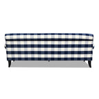 Canapé de salon Alana Lawson de 88 pouces « Canapé à trois coussins avec accoudoirs roulés et dossier serré » Assemblage minimal requis