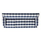 Canapé de salon Alana Lawson de 88 pouces « Canapé à trois coussins avec accoudoirs roulés et dossier serré » Assemblage minimal requis