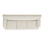 Canapé de salon Alana Lawson de 88 pouces « Canapé à trois coussins avec accoudoirs roulés et dossier serré » Assemblage minimal requis