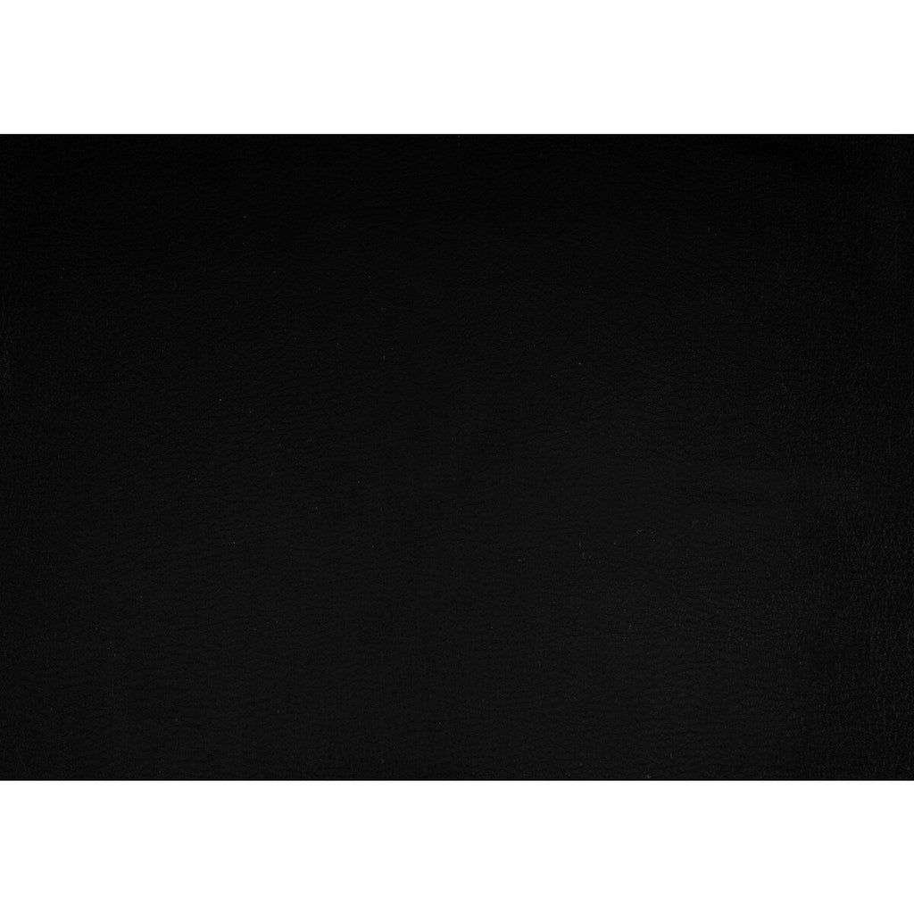 Fauteuil inclinable en similicuir noir Alayna