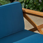 Ensemble de canapés d'extérieur Alcove en bois d'acacia 5 pièces par Christopher Knight Home