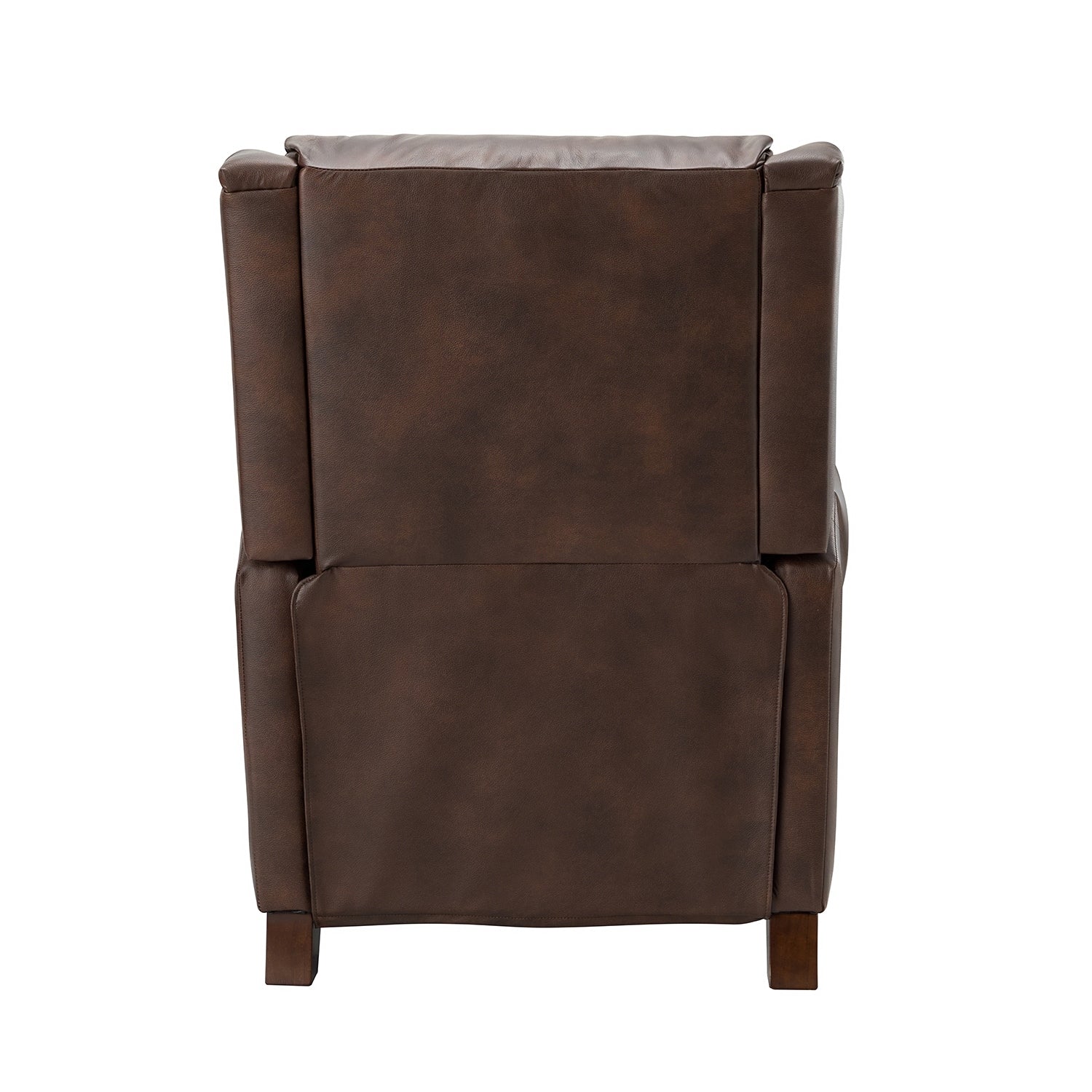 Fauteuil inclinable manuel large en cuir véritable Alicia 32,68