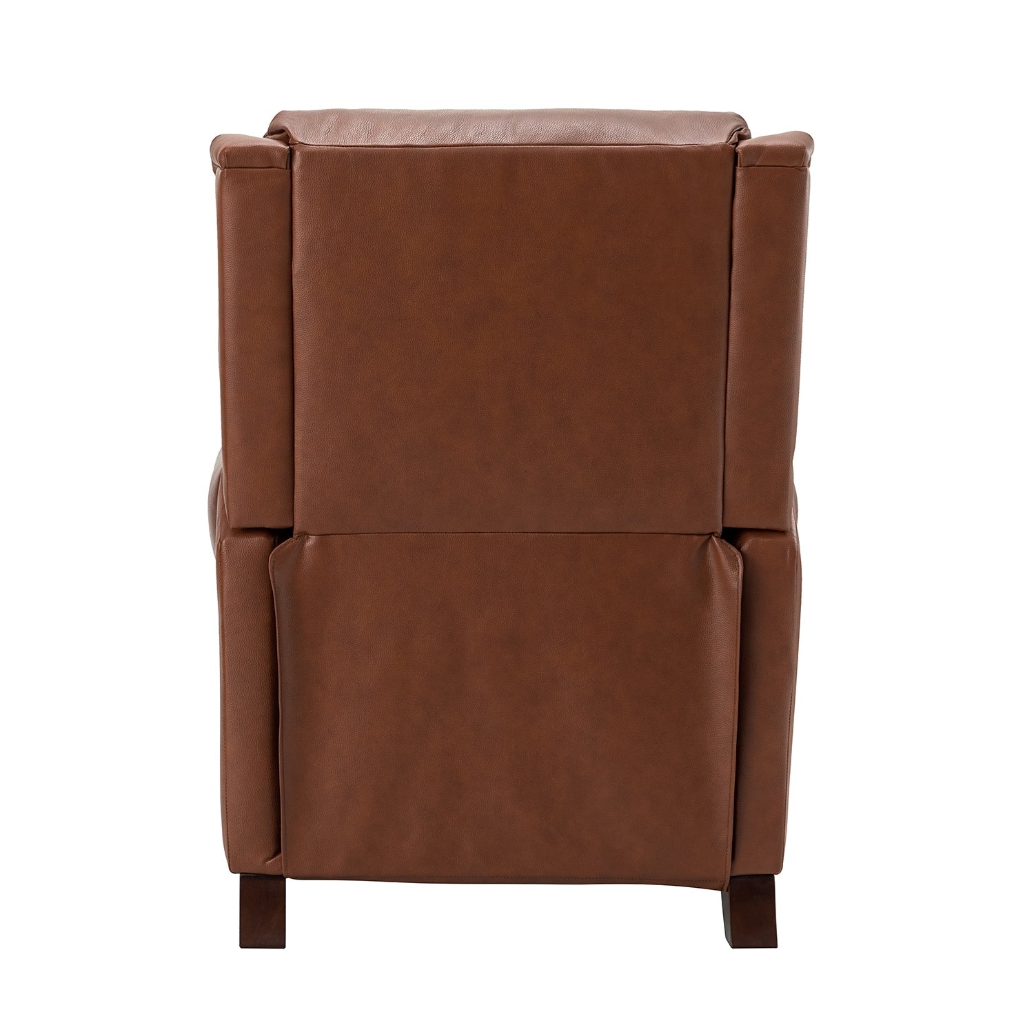 Fauteuil inclinable manuel large en cuir véritable Alicia 32,68
