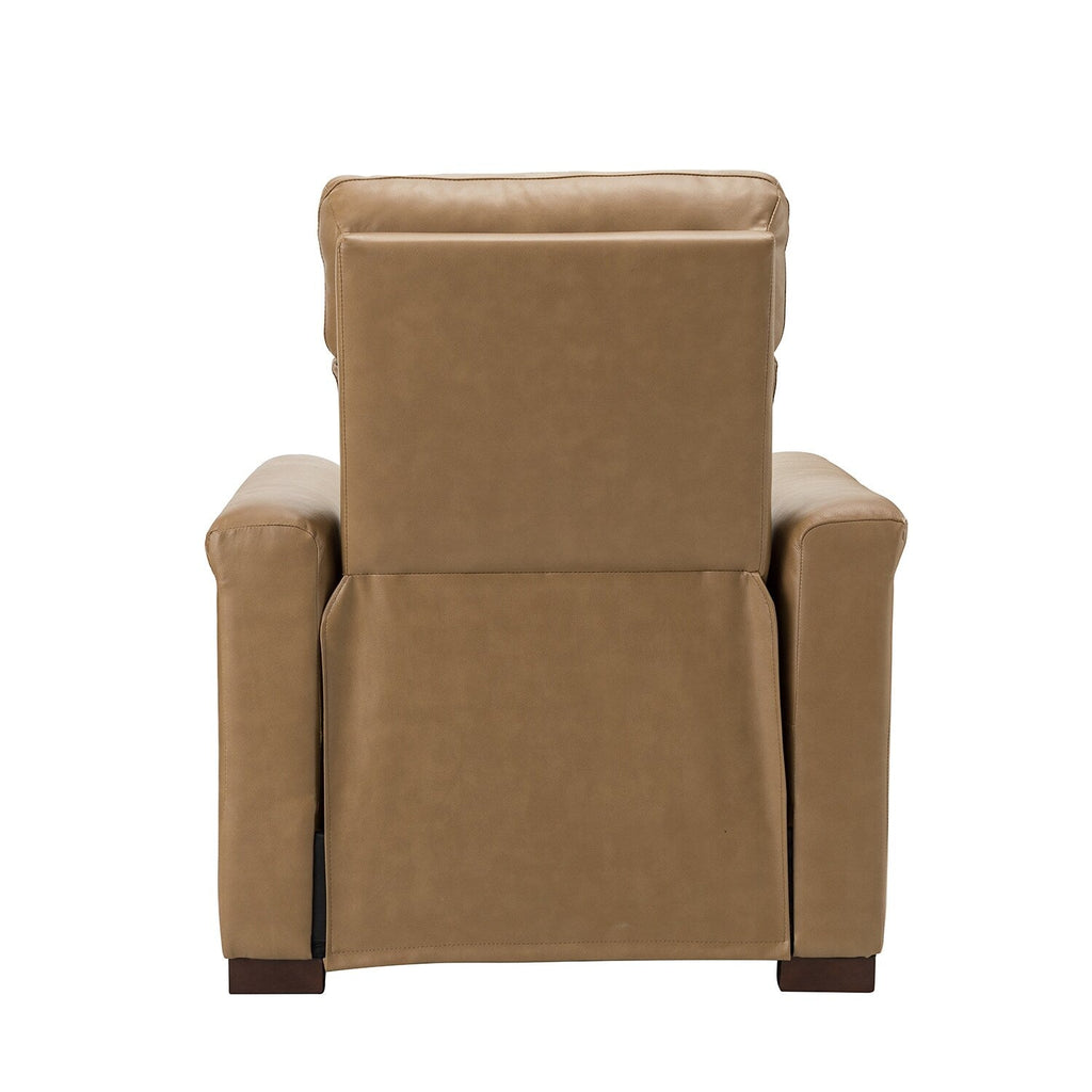 Fauteuil inclinable électrique classique contemporain Alicia 34,65 pouces de large en cuir véritable avec port USB
