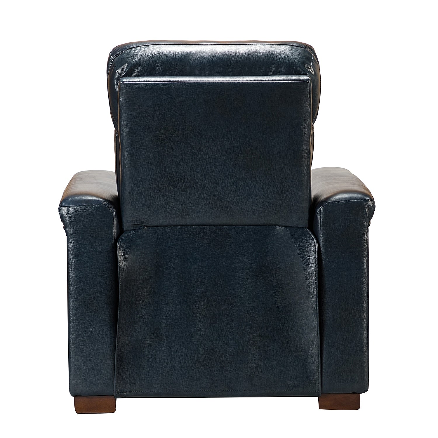 Fauteuil inclinable électrique classique contemporain Alicia 34,65 pouces de large en cuir véritable avec port USB