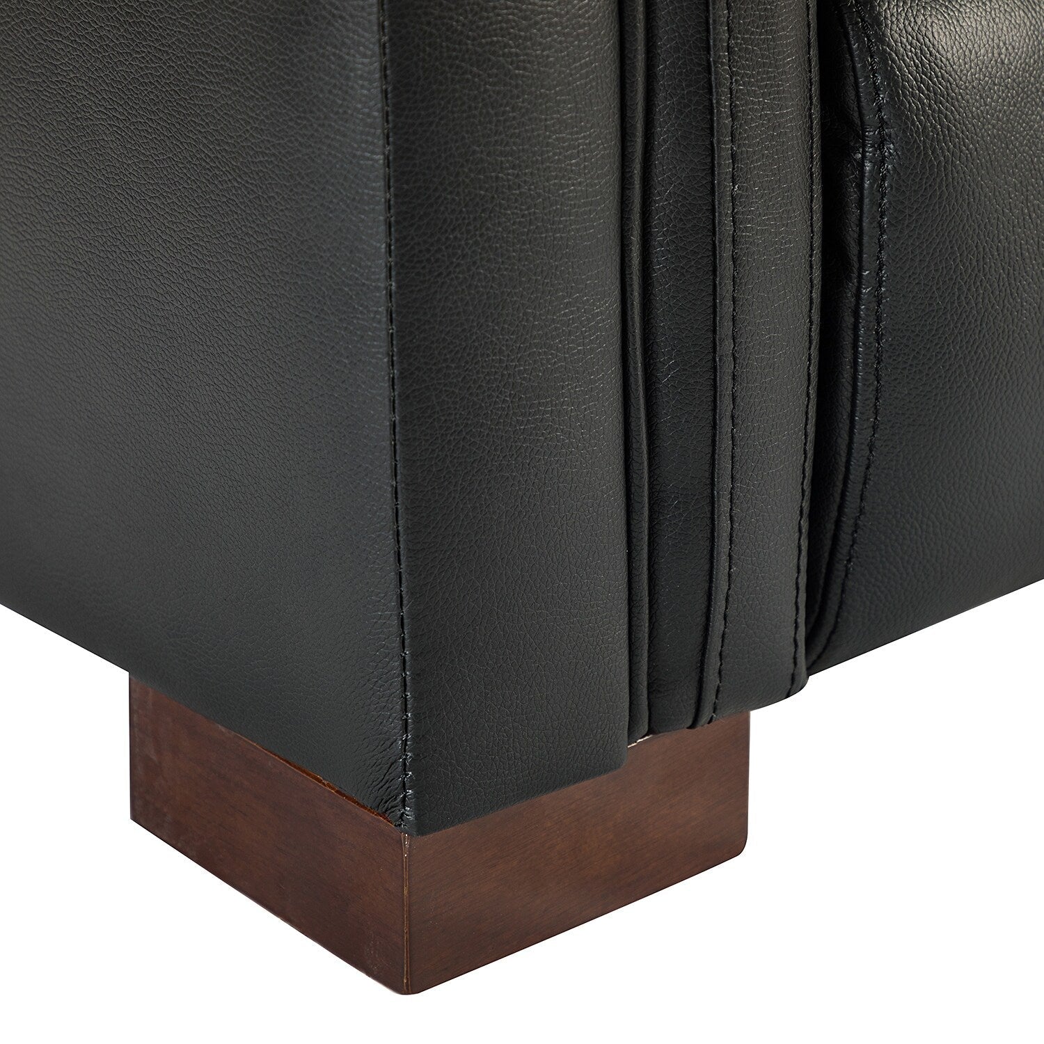 Fauteuil inclinable électrique classique contemporain Alicia 34,65 pouces de large en cuir véritable avec port USB