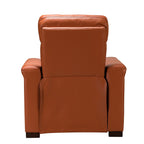 Fauteuil inclinable électrique classique contemporain Alicia 34,65 pouces de large en cuir véritable avec port USB