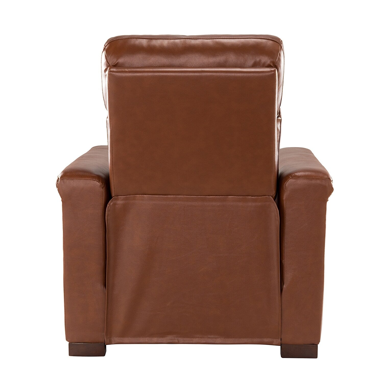 Fauteuil inclinable électrique classique contemporain Alicia 34,65 pouces de large en cuir véritable avec port USB