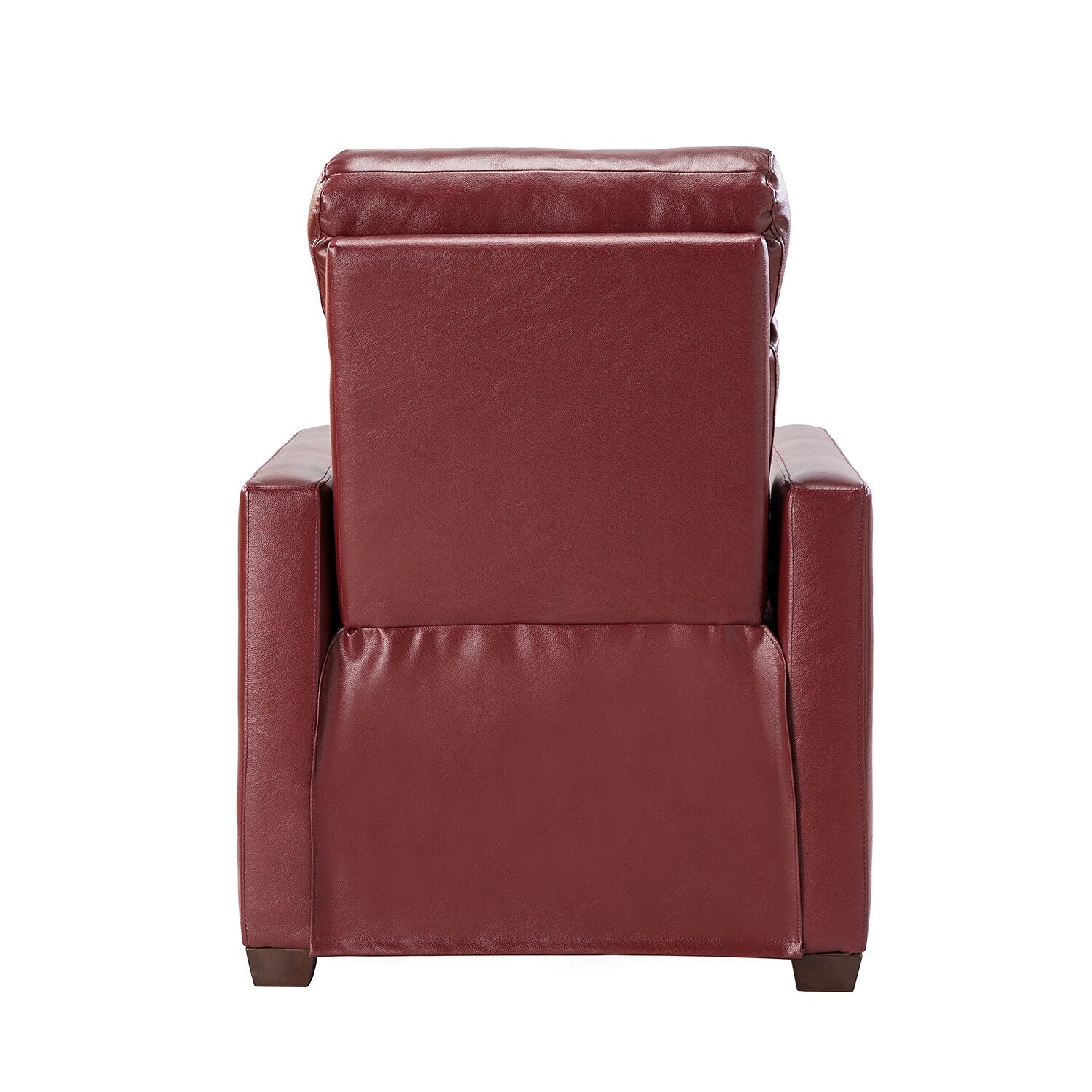 Fauteuil inclinable électrique Alina 31,50 pouces en cuir véritable avec port USB