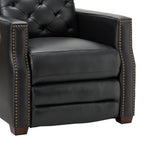 Fauteuil inclinable électrique Alina 31,50 pouces en cuir véritable avec port USB