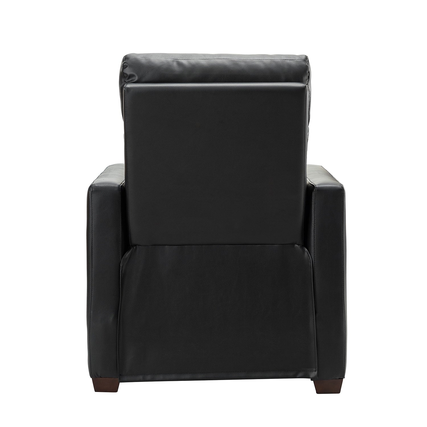 Fauteuil inclinable électrique Alina 31,50 pouces de large en cuir véritable avec port USB, lot de 2