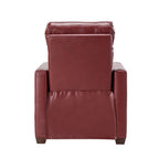 Fauteuil inclinable électrique Alina 31,50 pouces de large en cuir véritable avec port USB, lot de 2