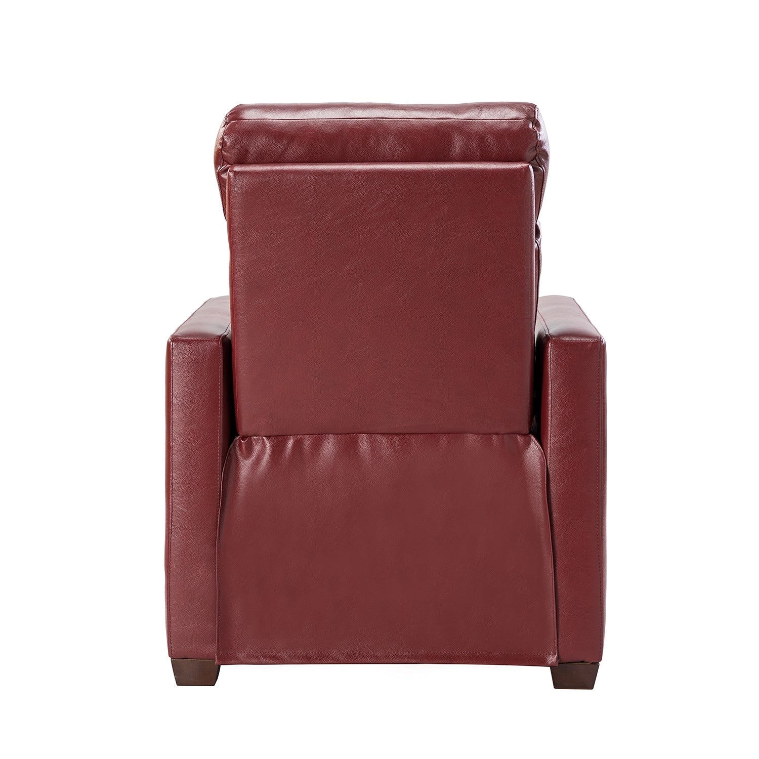 Fauteuil inclinable électrique Alina 31,50 pouces de large en cuir véritable avec port USB, lot de 2