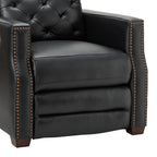 Fauteuil inclinable électrique Alina 31,50 pouces de large en cuir véritable avec port USB, lot de 2