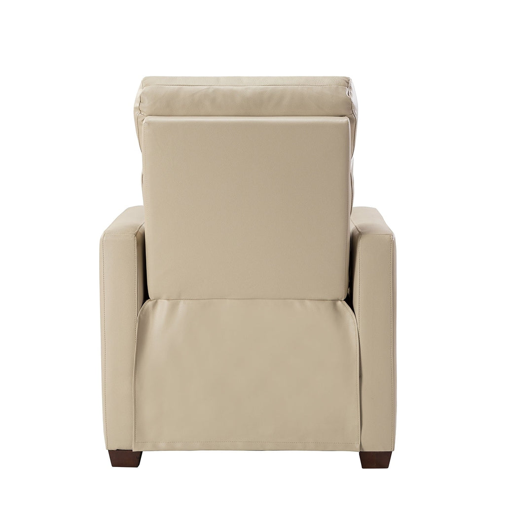 Fauteuil inclinable électrique Alina 31,50 pouces de large en cuir véritable avec port USB, lot de 2