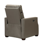 Fauteuil inclinable électrique Alina 31,50 pouces en cuir véritable avec port USB
