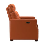 Fauteuil inclinable électrique Alina 31,50 pouces en cuir véritable avec port USB