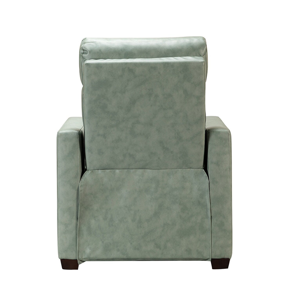 Fauteuil inclinable électrique Alina 31,50 pouces en cuir véritable avec port USB