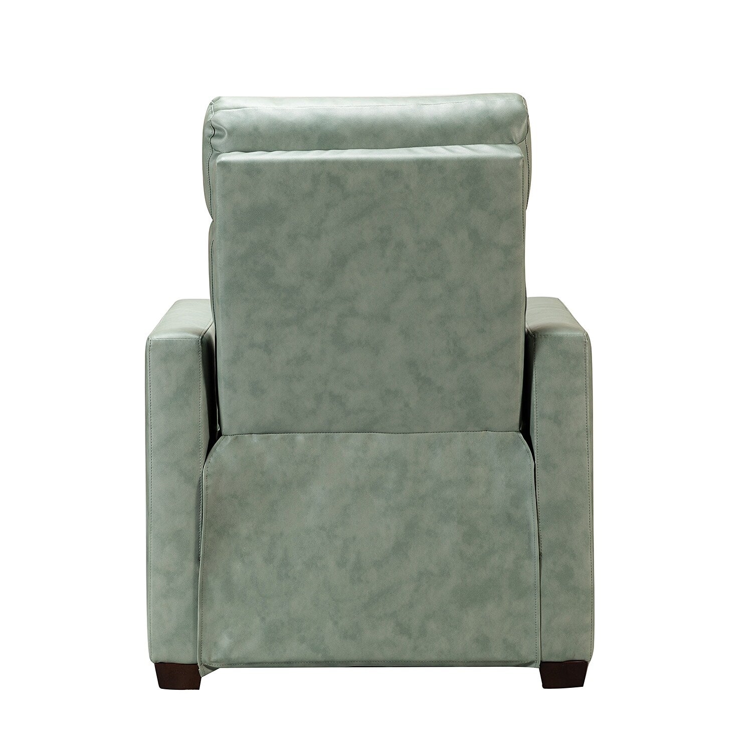 Fauteuil inclinable électrique Alina 31,50 pouces en cuir véritable avec port USB