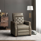 Fauteuil inclinable électrique Alina 31,50 pouces en cuir véritable avec port USB