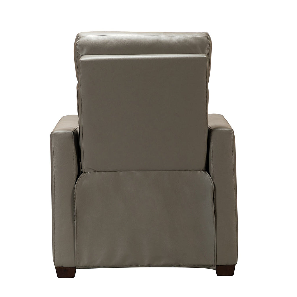 Fauteuil inclinable électrique Alina 31,50 pouces en cuir véritable avec port USB