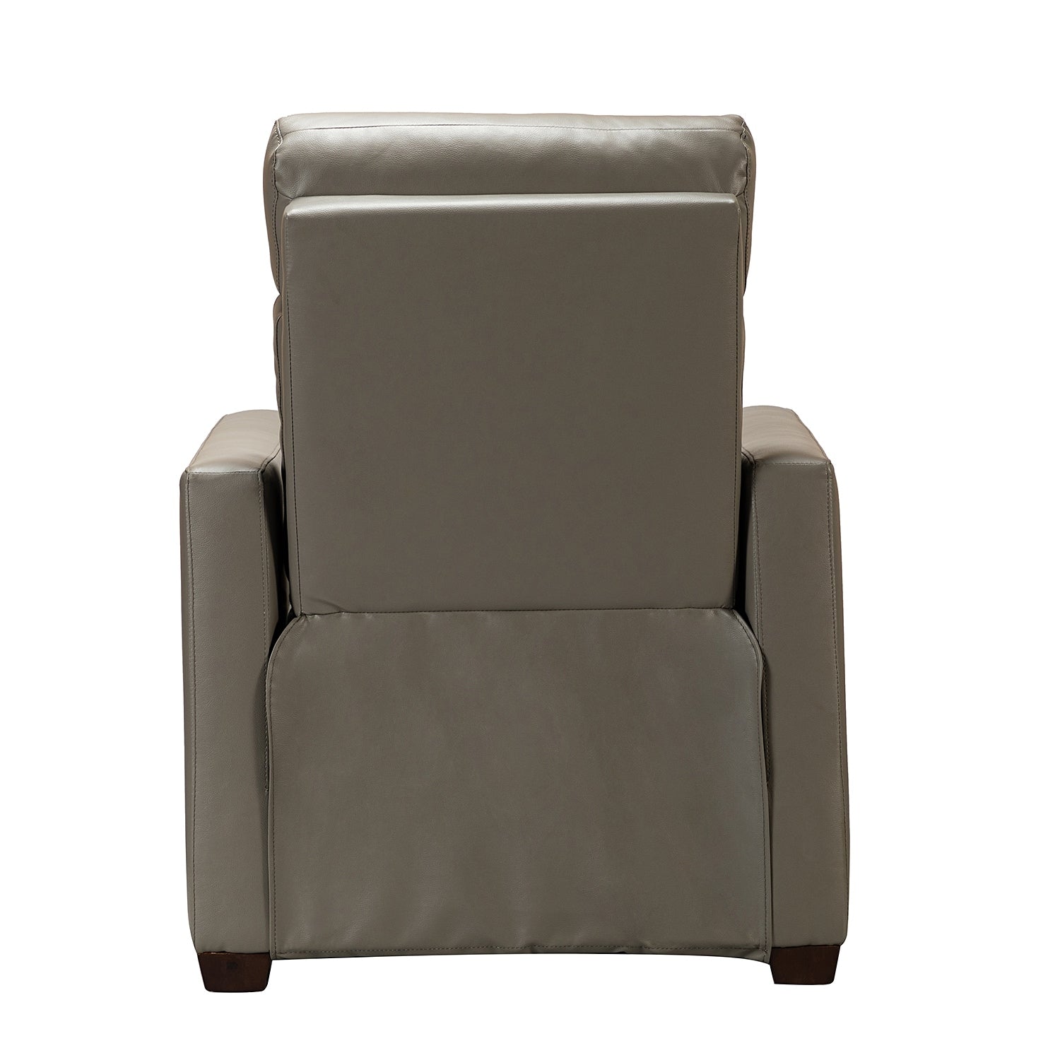 Fauteuil inclinable électrique Alina 31,50 pouces en cuir véritable avec port USB