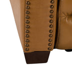 Fauteuil inclinable électrique Alina 31,50 pouces en cuir véritable avec port USB