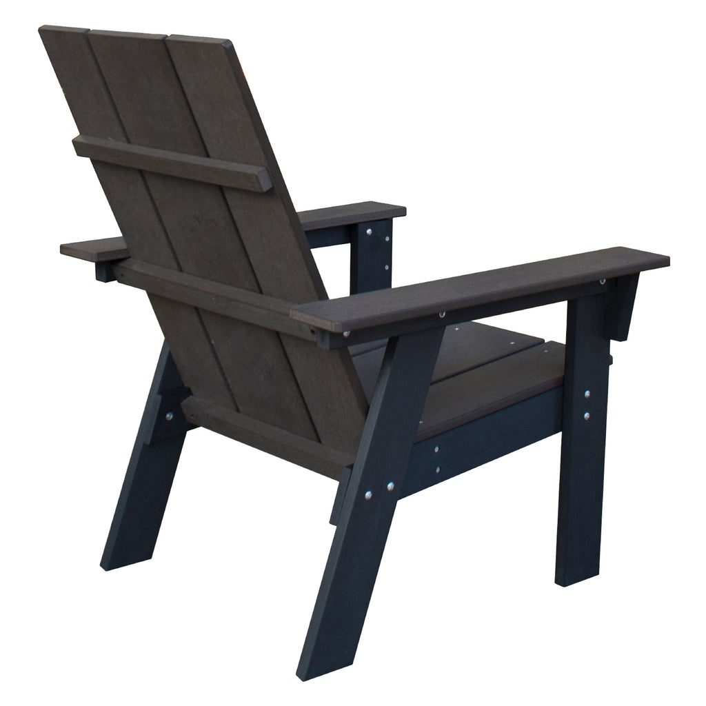 Ensemble de 3 chaises Adirondack Layton en polystyrène toutes saisons
