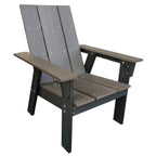Ensemble de 3 chaises Adirondack Layton en polystyrène toutes saisons