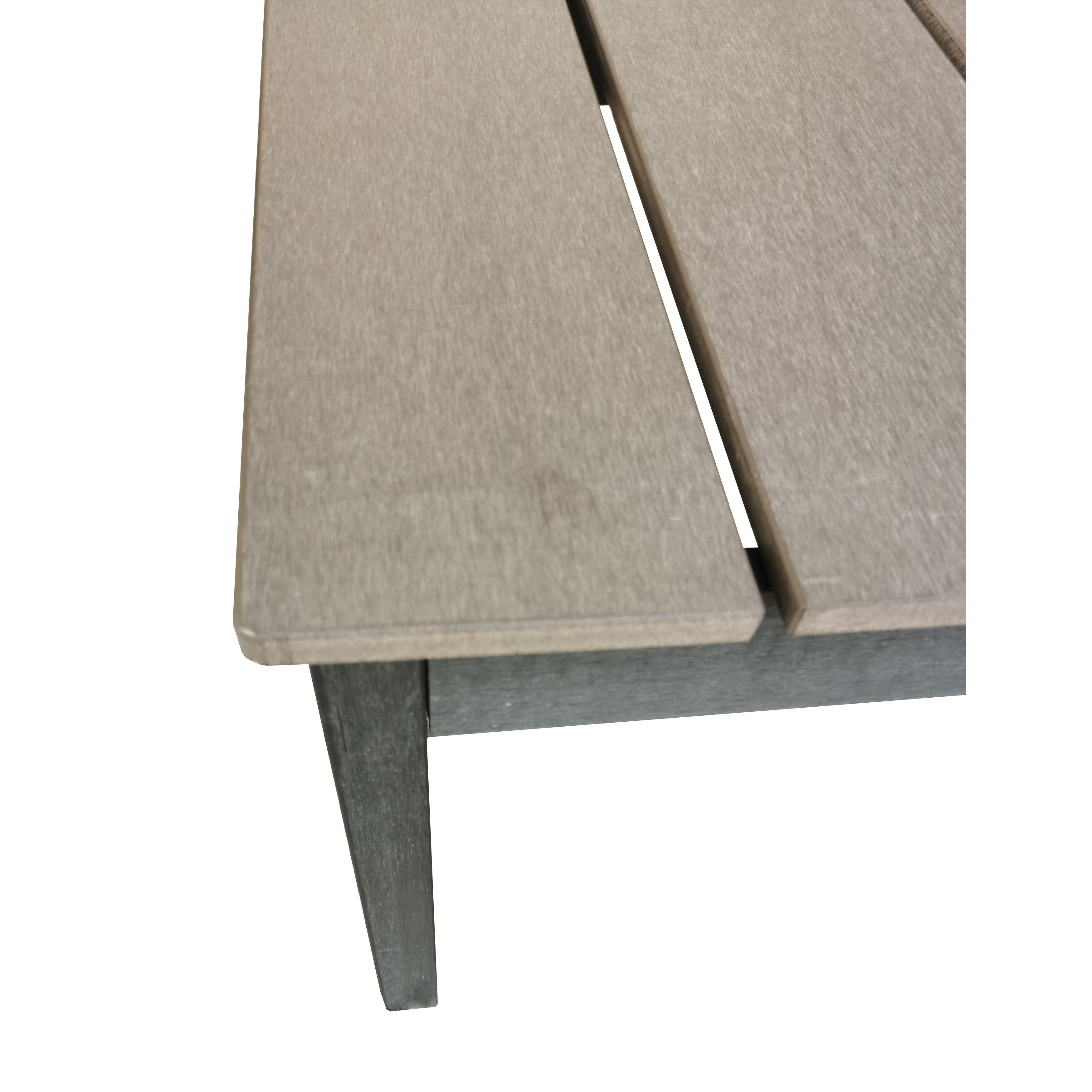 Ensemble de 3 chaises Adirondack Layton en polystyrène toutes saisons