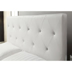 Ensemble matelas en mousse à mémoire de forme Aloe Vera de 8 pouces et cadre blanc