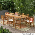 Ensemble de salle à manger en bois d'acacia Alondra par Christopher Knight Home