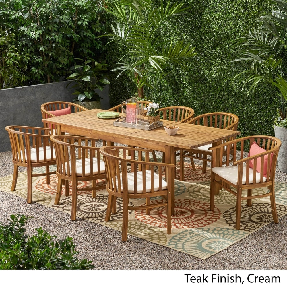 Ensemble de salle à manger en bois d'acacia Alondra par Christopher Knight Home