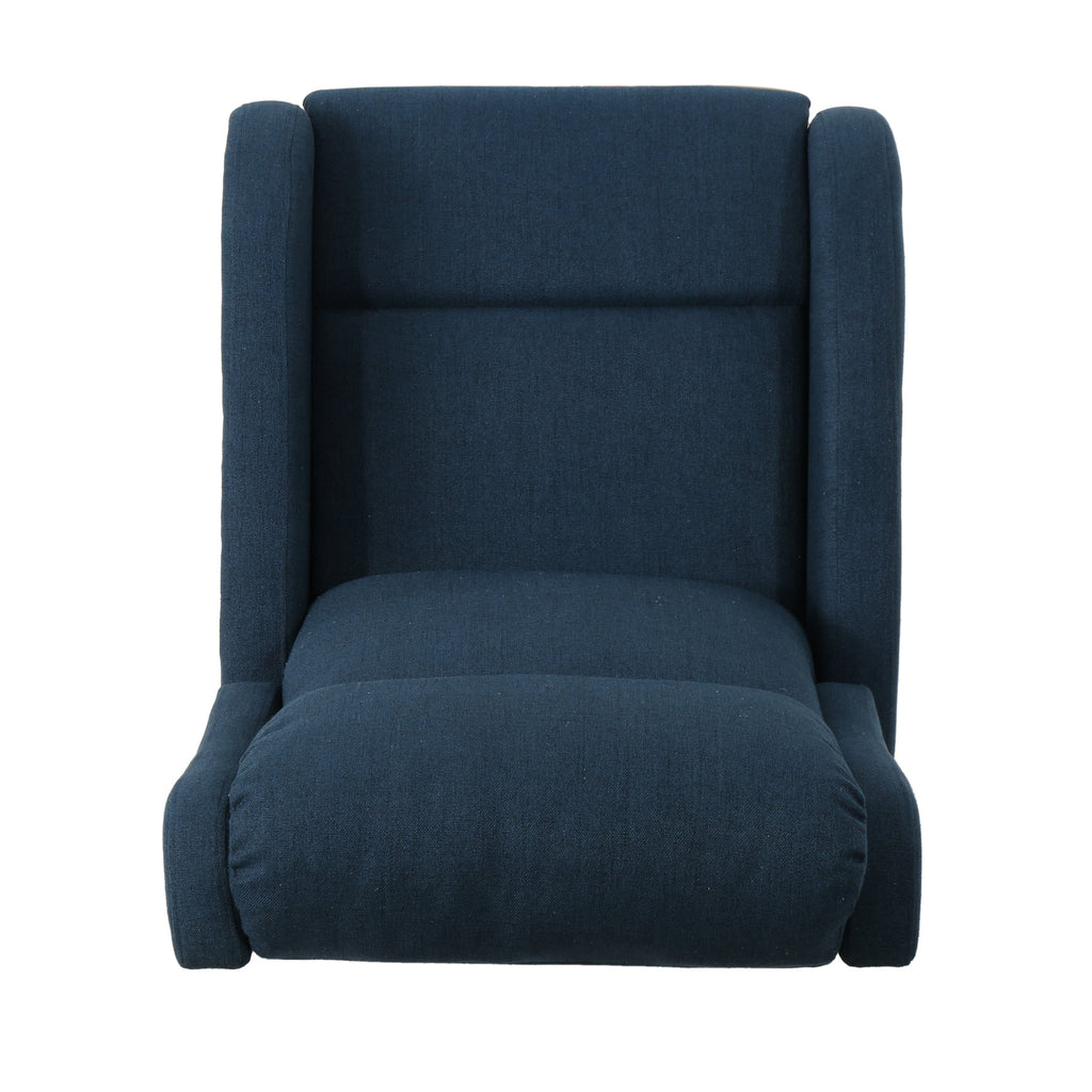 Fauteuil inclinable à bascule en tissu Alouette par Christopher Knight Home