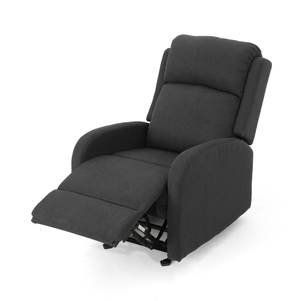 Fauteuil inclinable à bascule en tissu Alouette par Christopher Knight Home