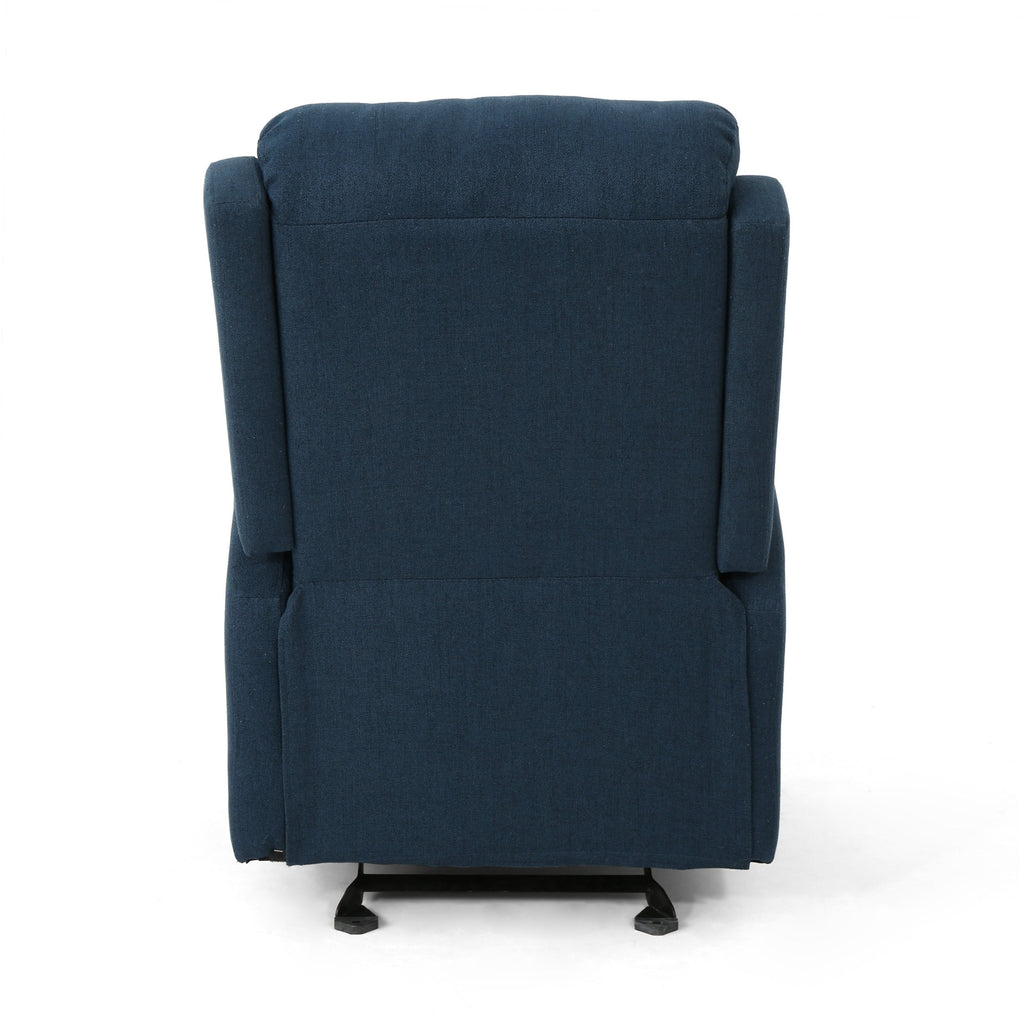 Fauteuil inclinable à bascule en tissu Alouette par Christopher Knight Home