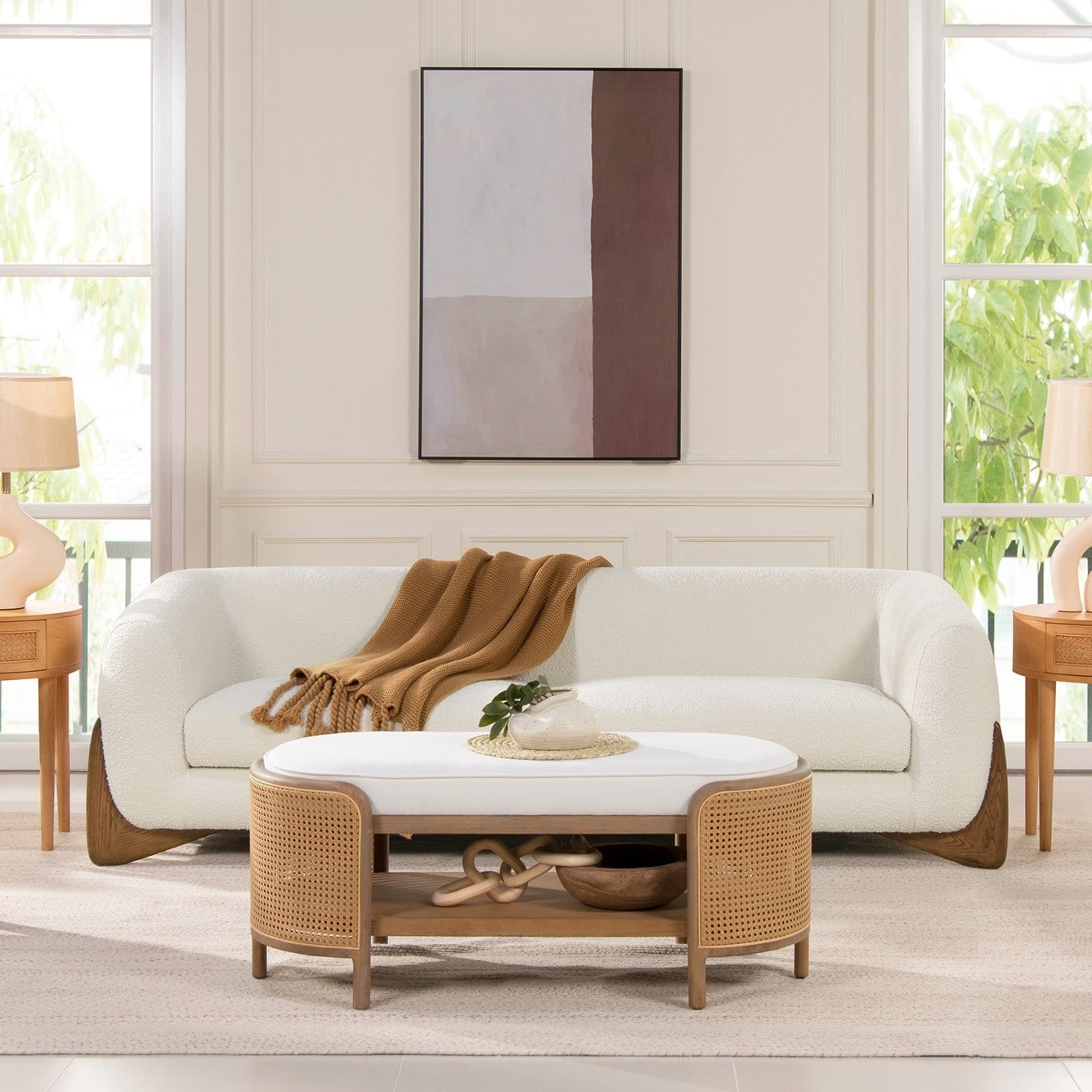 Canapé rembourré Alpine 90.5 Sherpa