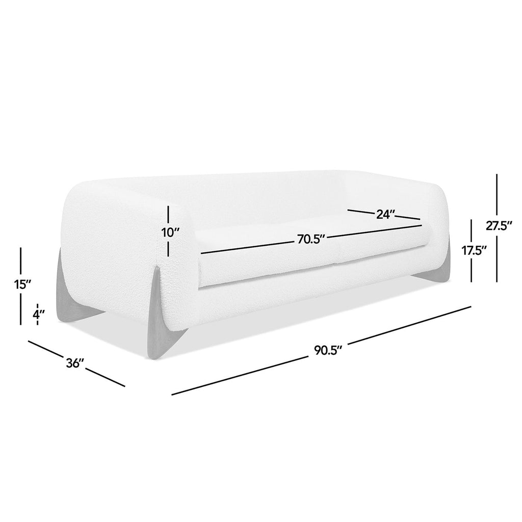 Canapé rembourré Alpine 90.5 Sherpa