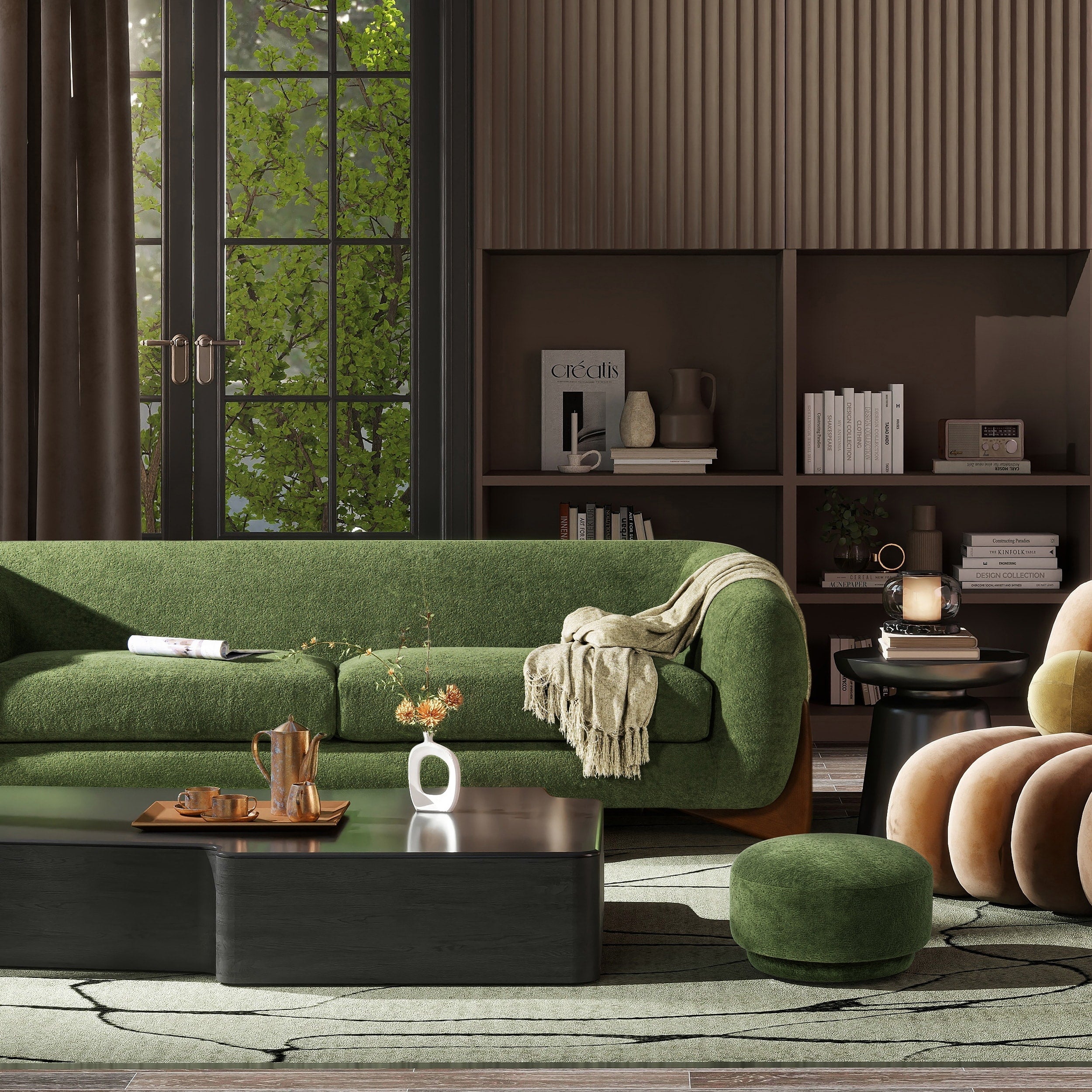 Canapé rembourré Alpine 90.5 Sherpa