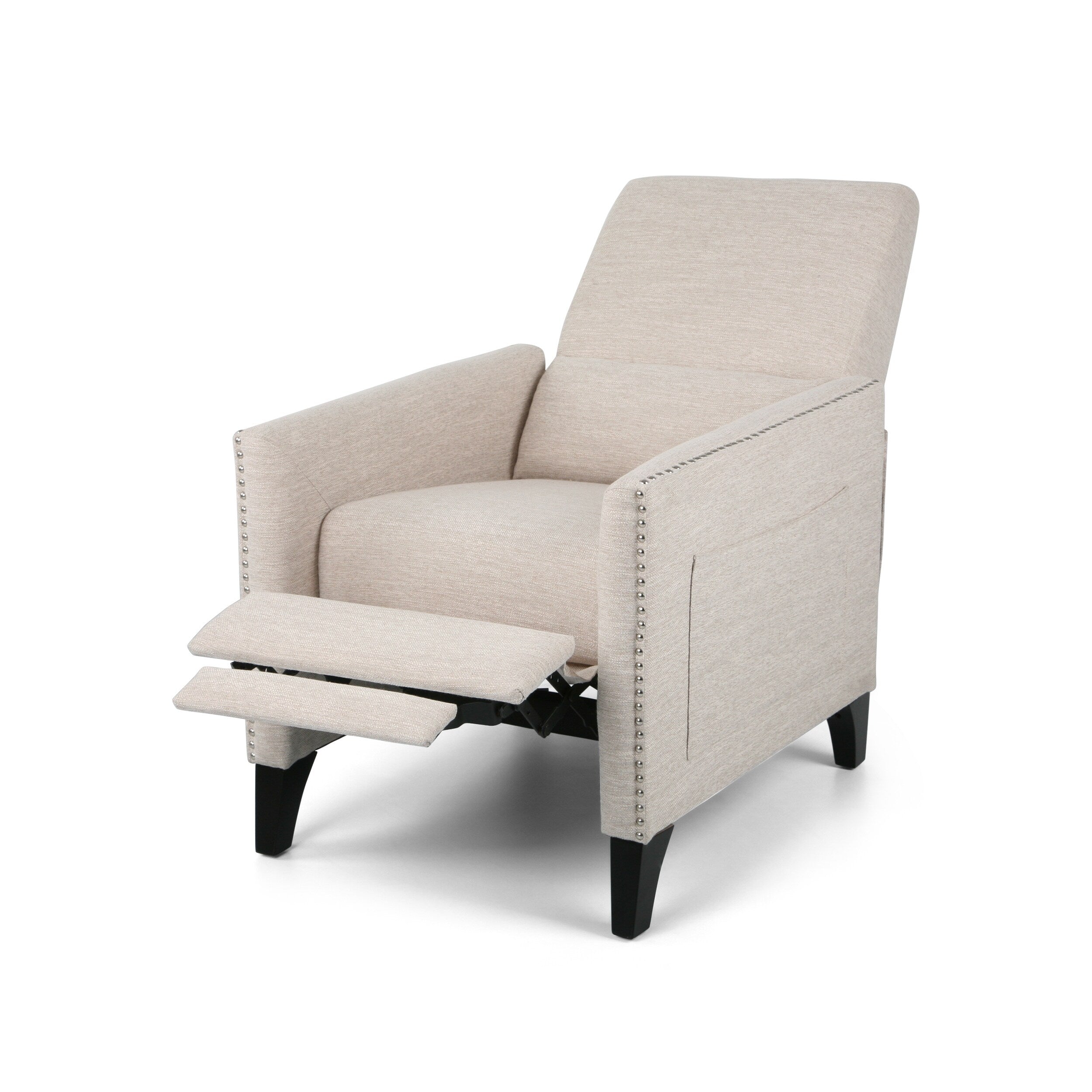 Fauteuil inclinable contemporain en tissu Alscot par Christopher Knight Home