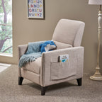 Fauteuil inclinable contemporain en tissu Alscot par Christopher Knight Home