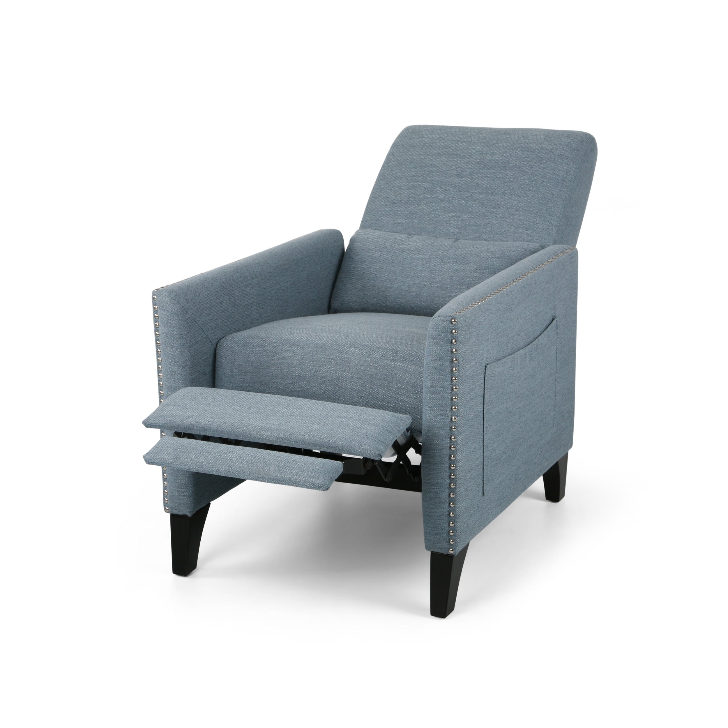 Fauteuil inclinable contemporain en tissu Alscot par Christopher Knight Home