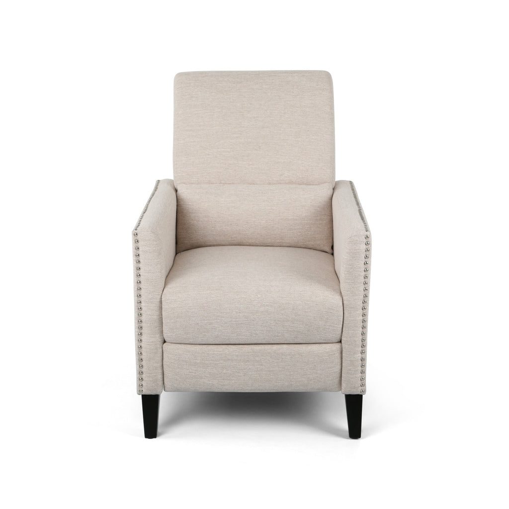 Fauteuil inclinable contemporain en tissu Alscot par Christopher Knight Home